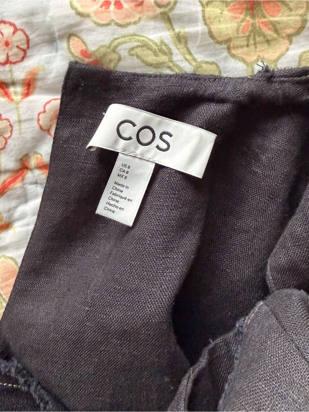 COS Sculpted Pleated Mini Dress — 8 - Picture 5 of 8